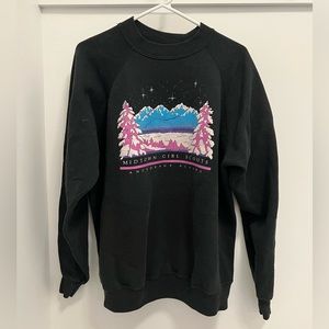Vintage Girl Scouts of Alaska crew neck sweater